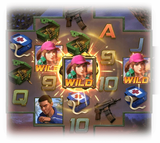 Battleground Royale ภาพประกอบ