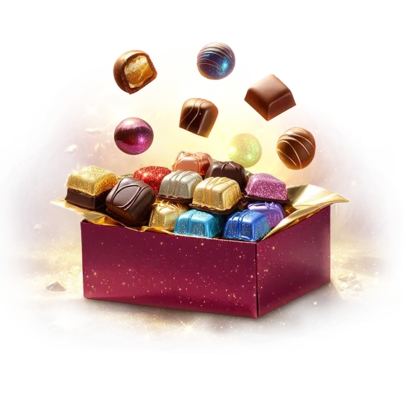 Chocolate Deluxe เกมสล็อต PG แตกง่าย RTP 96.75%