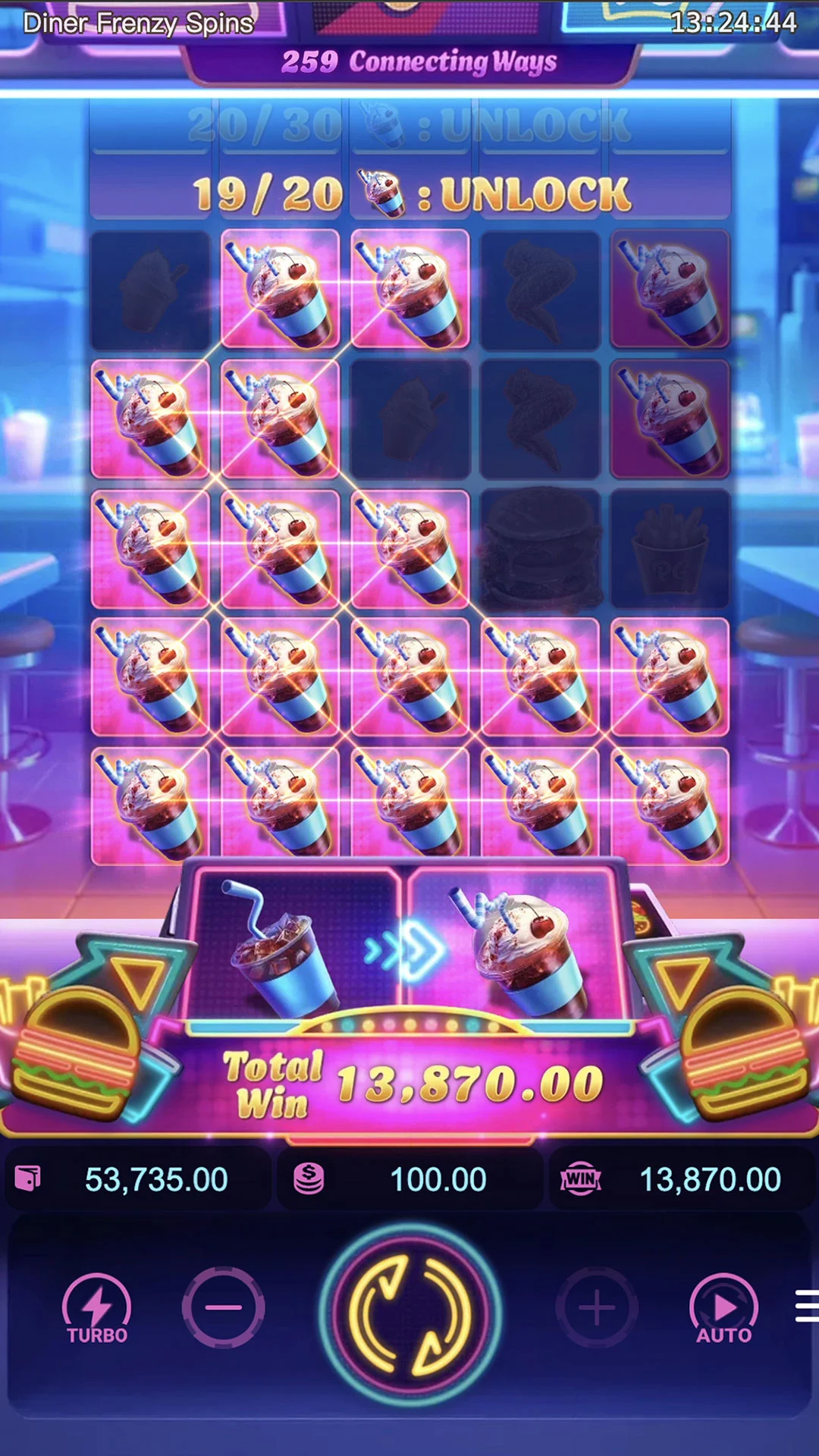 Diner Frenzy Spins ภาพประกอบ