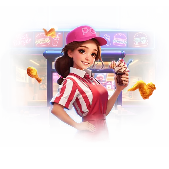 Diner Frenzy Spins เกมสล็อต PG แตกง่าย RTP 96.8%