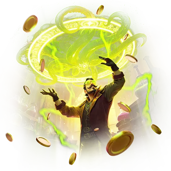 Forbidden Alchemy เกมสล็อต PG แตกง่าย RTP 96.68%