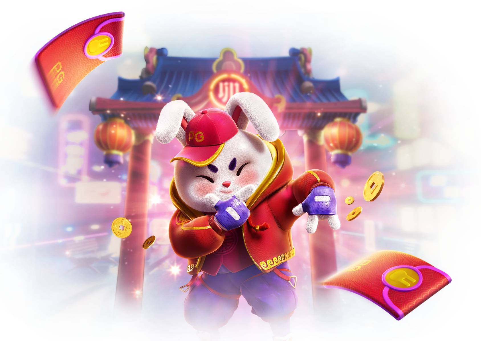 Fortune Rabbit เกมสล็อต PG แตกง่าย RTP 96.75%