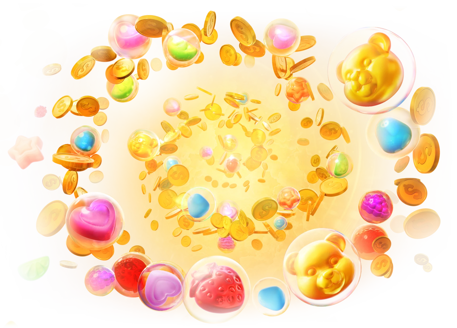 Fruity Candy เกมสล็อต PG แตกง่าย RTP 96.75%