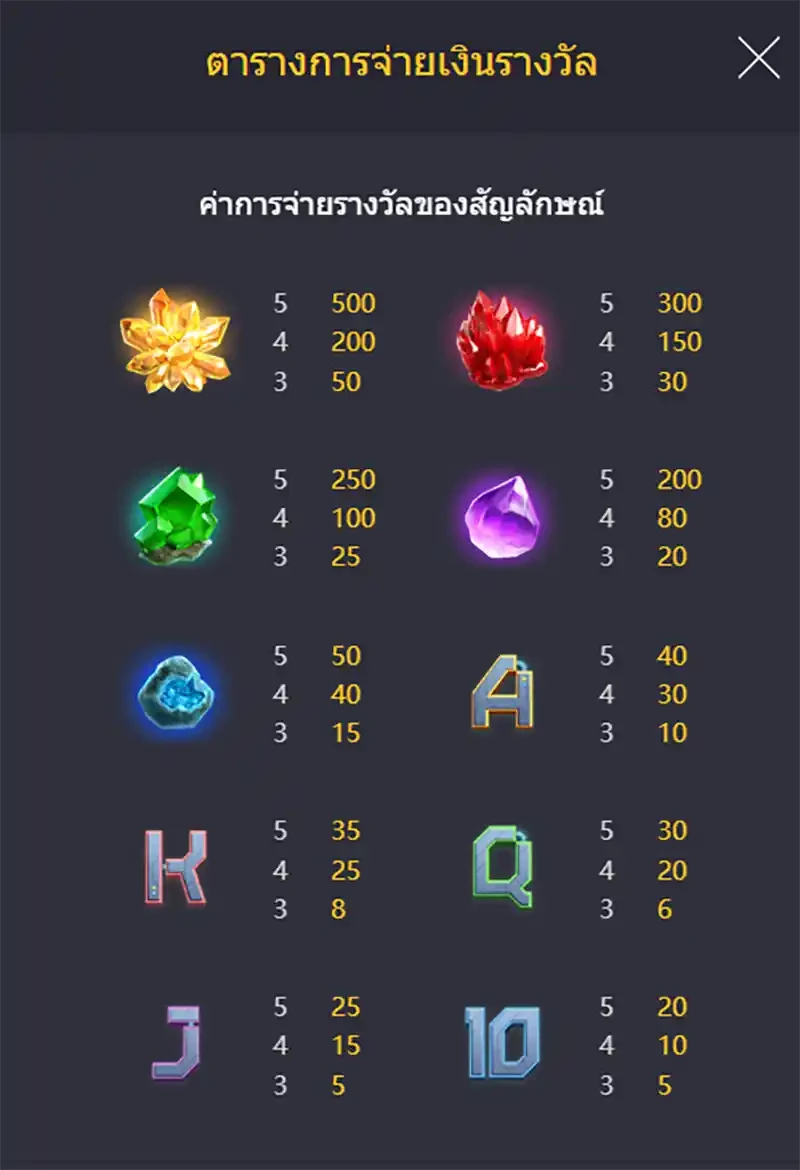 Galactic Gems ภาพประกอบ