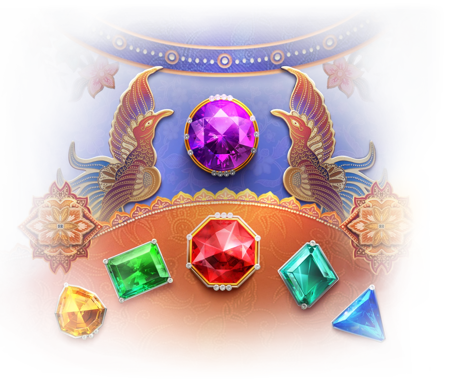 Garuda Gems เกมสล็อต PG แตกง่าย RTP 96.76%