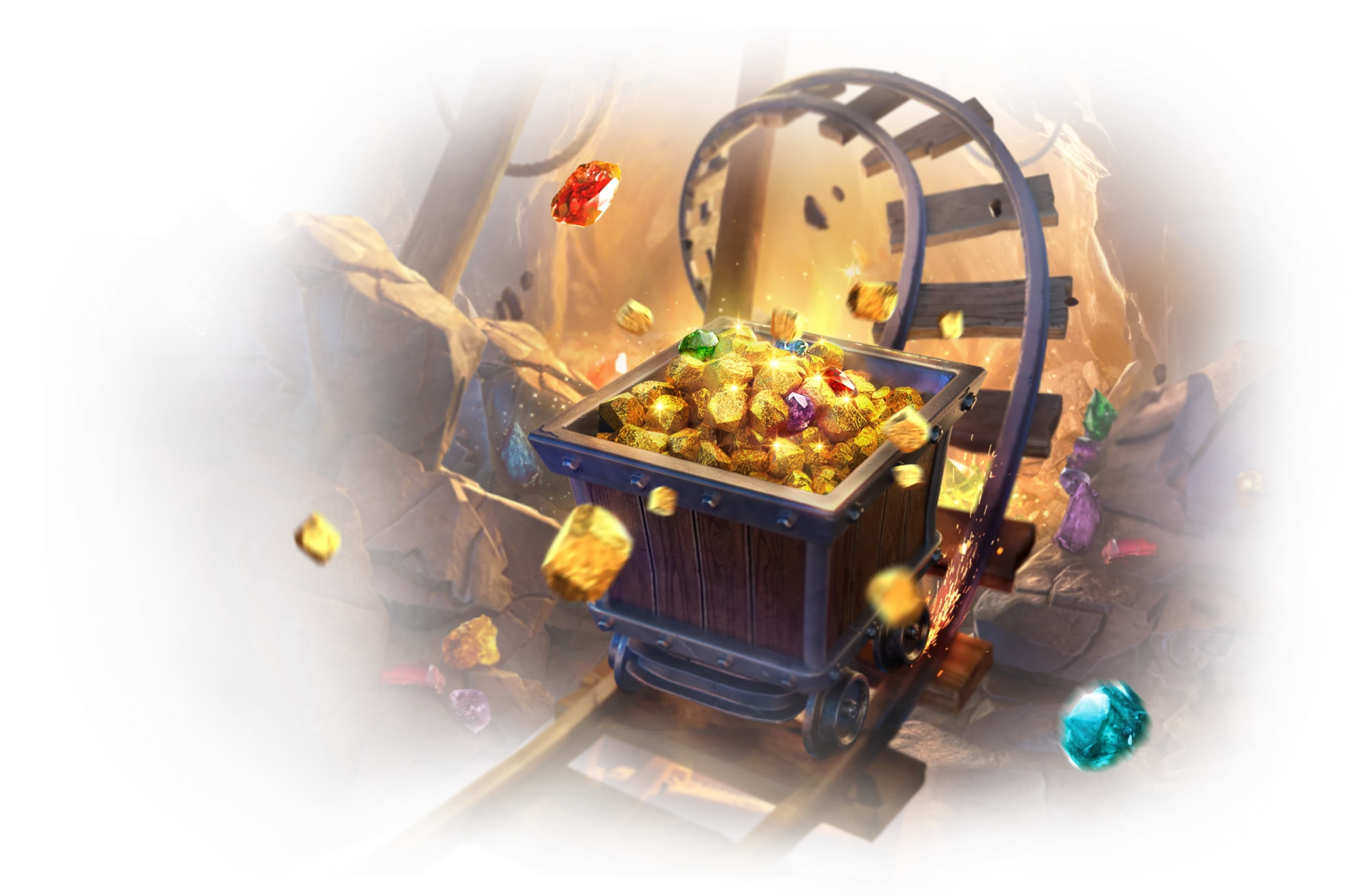 Gemstones Gold เกมสล็อต PG แตกง่าย RTP 96.71%
