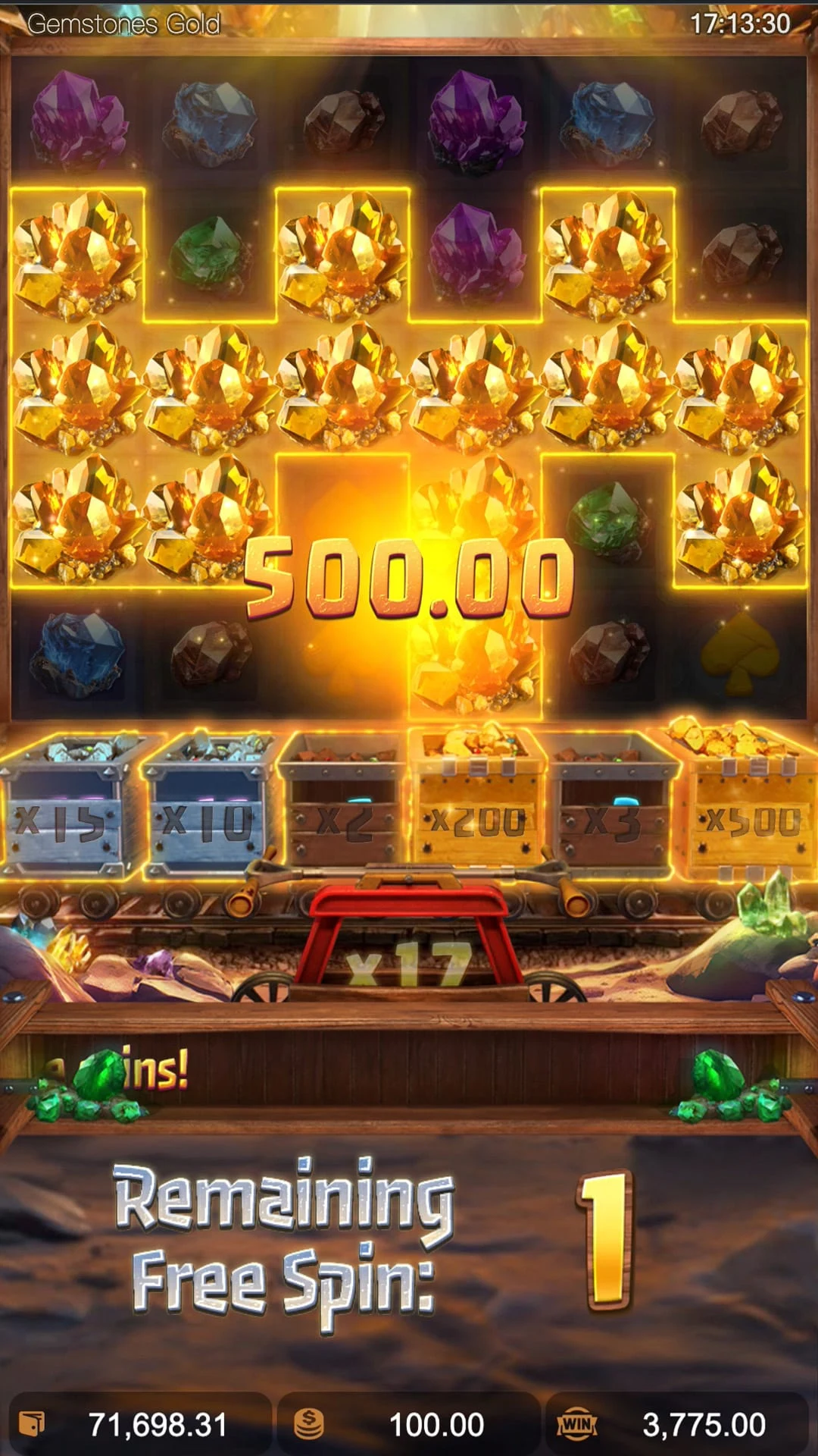 Gemstones Gold ภาพประกอบ