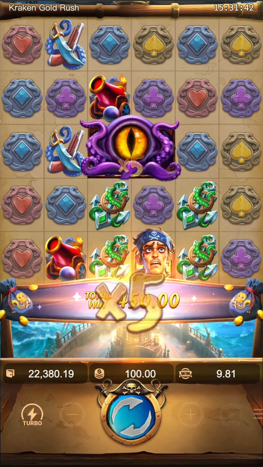 Kraken Gold Rush ภาพประกอบ