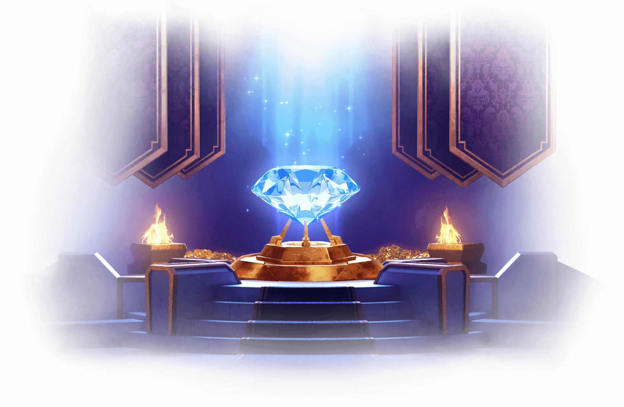 Majestic Treasures เกมสล็อต PG แตกง่าย RTP 96.68%