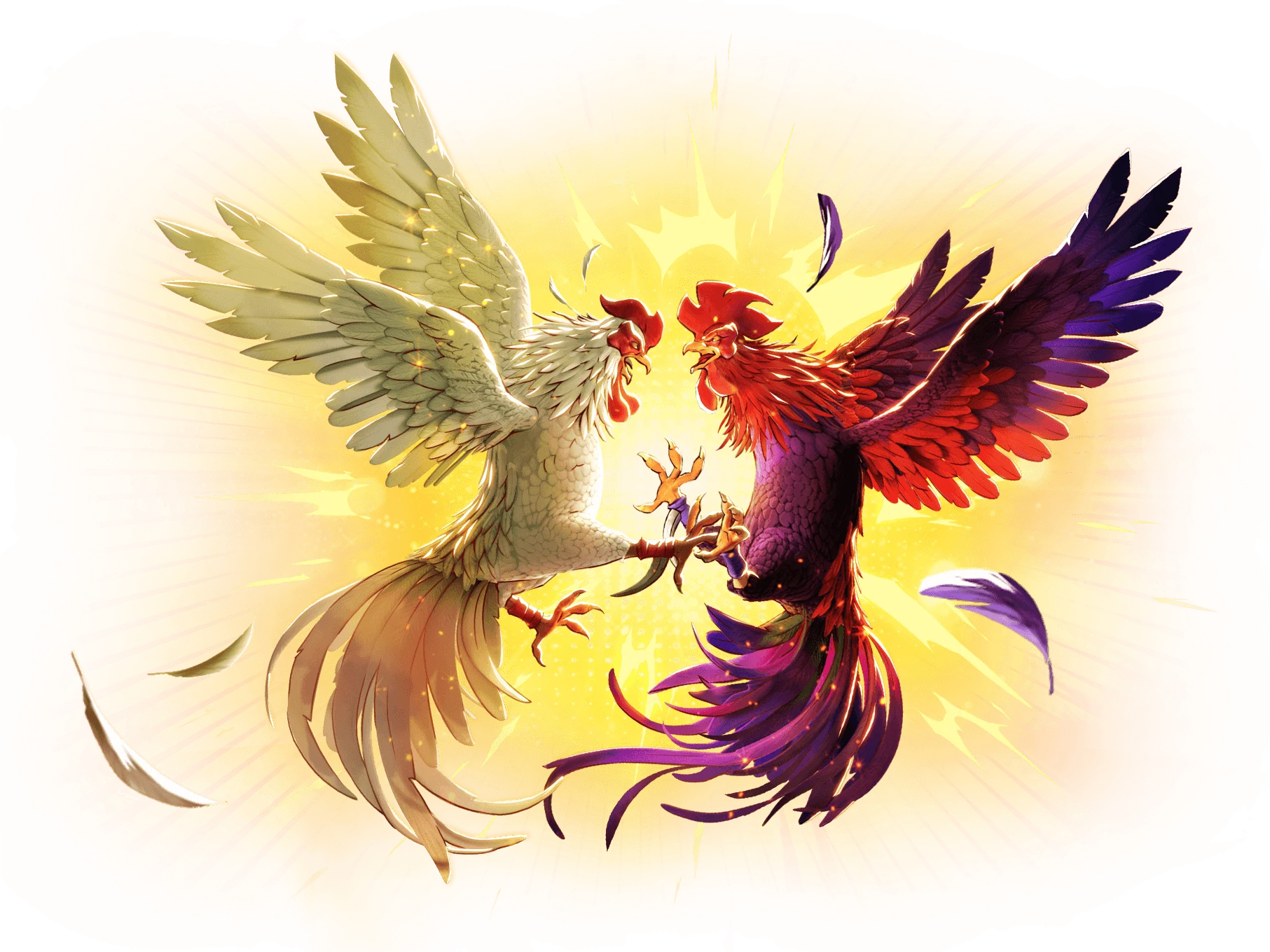 Rooster Rumble เกมสล็อต PG แตกง่าย RTP 96.75%