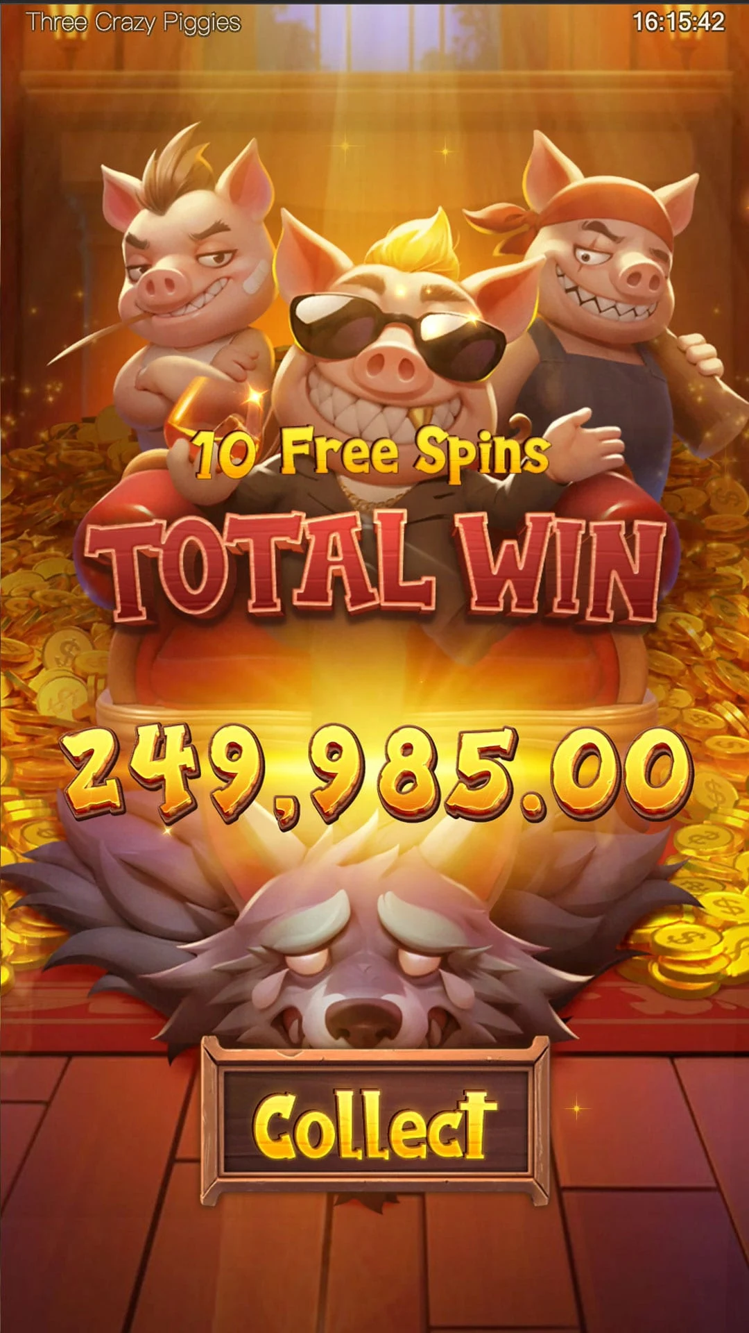 Three Crazy Piggies ภาพประกอบ