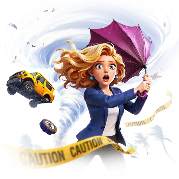 Tornado Rampage เกมสล็อต PG แตกง่าย RTP 96.75%