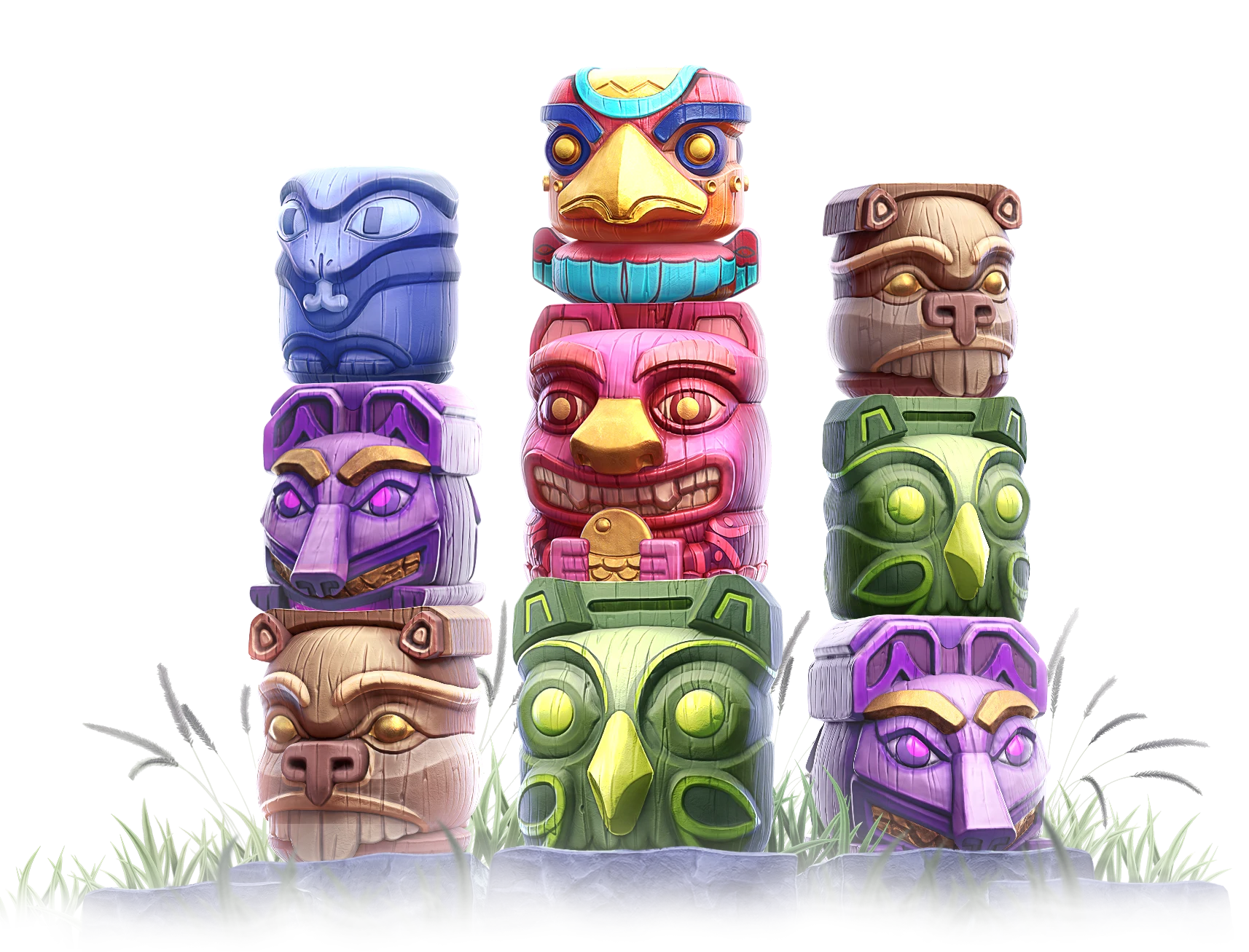 Totem Wonders เกมสล็อต PG แตกง่าย RTP 96.73%