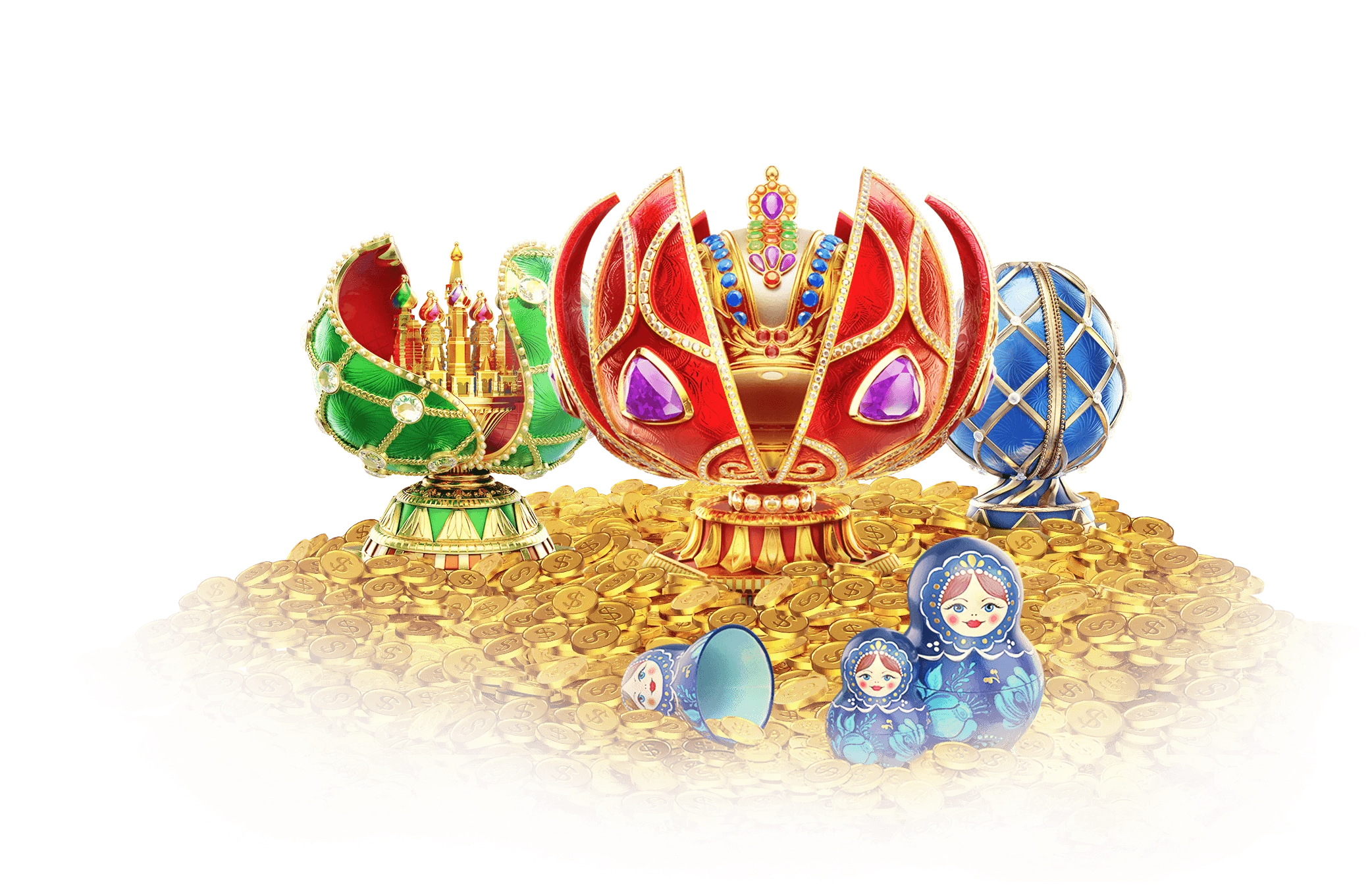 Tsar Treasures เกมสล็อต PG แตกง่าย RTP 96.75%