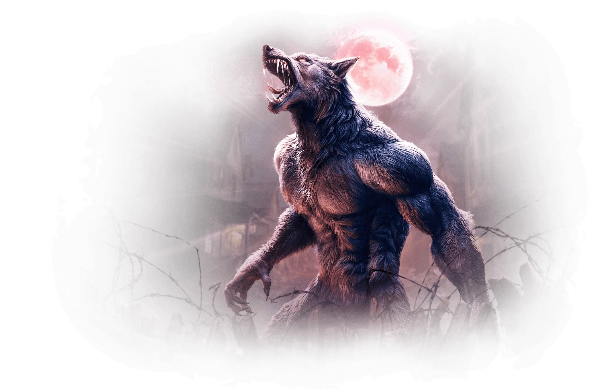 Werewolf's Hunt เกมสล็อต PG แตกง่าย RTP 96.75%
