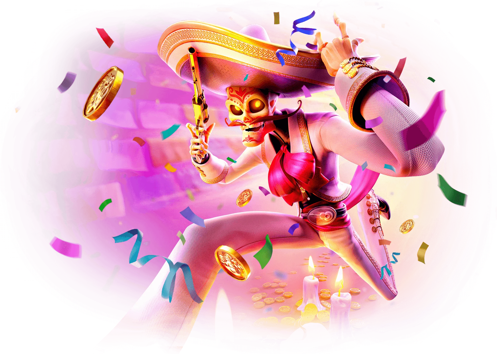 Wild Bandito เกมสล็อต PG แตกง่าย RTP 96.73%